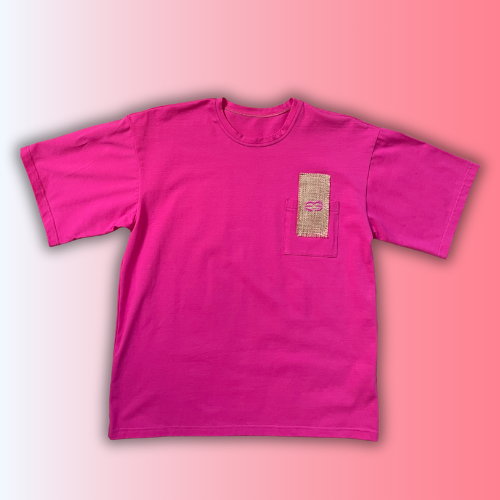 T-shirt SKKARABE.E Rose – Œuvre “KOÏ"