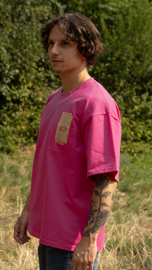 T-shirt SKKARABE.E Rose – Œuvre “IMMORTEL"