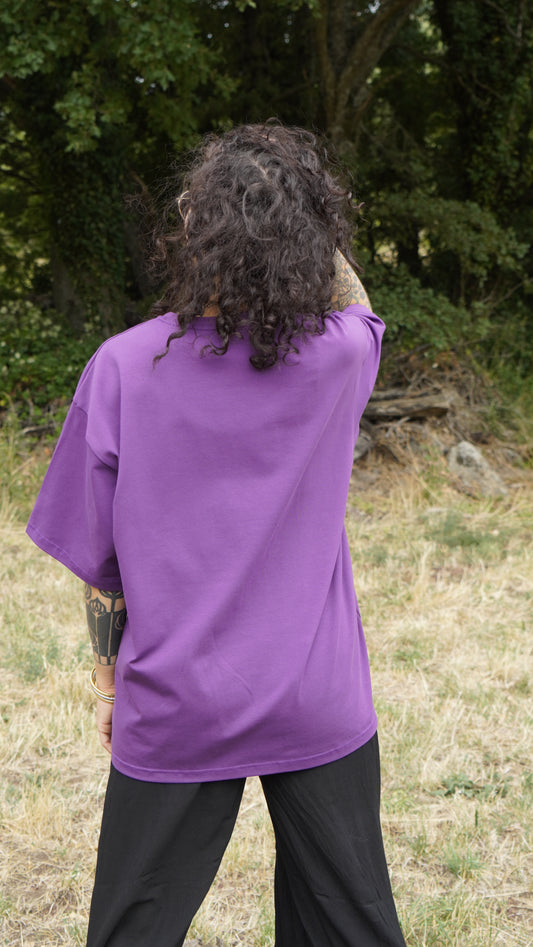 T-shirt SKKARABE.E Violet Uni.