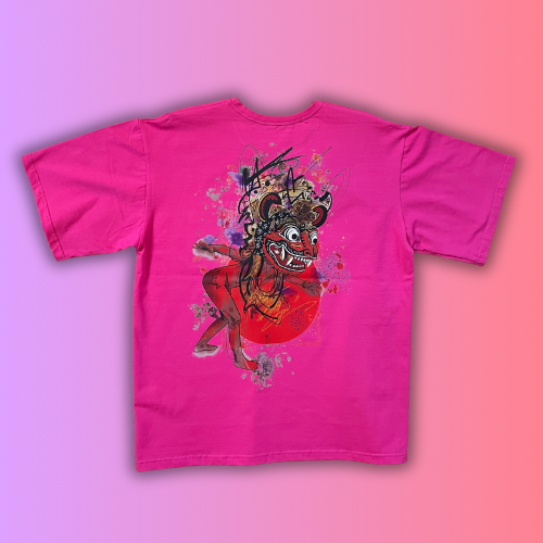 T-shirt SKKARABE.E Rose – Œuvre “DANCE"
