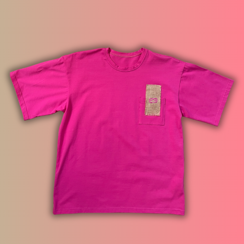 T-shirt SKKARABE.E Rose – Œuvre “SAMOURAÏ"
