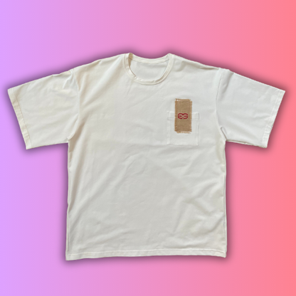 T-shirt SKKARABE.E Blanc – Œuvre “DANCE"