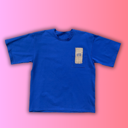 T-shirt SKKARABE.E Bleu – Œuvre “SAKURA"