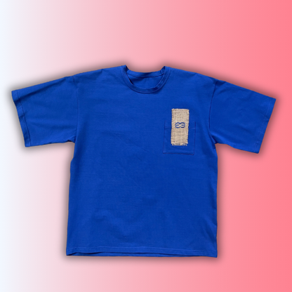 T-shirt SKKARABE.E Bleu – Œuvre “KOÏ"