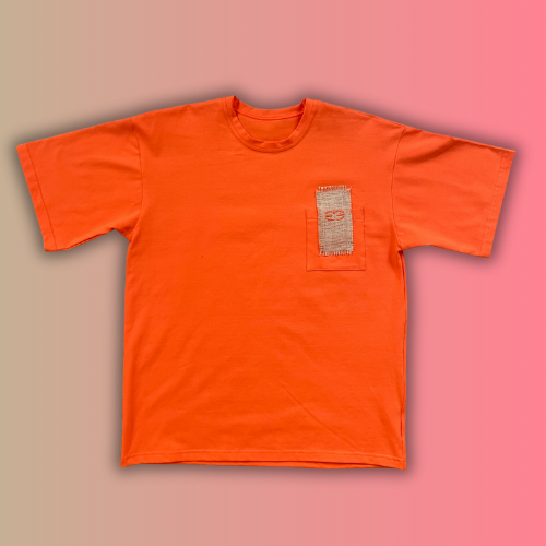 T-shirt SKKARABE.E Orange – Œuvre “IMMORTEL"