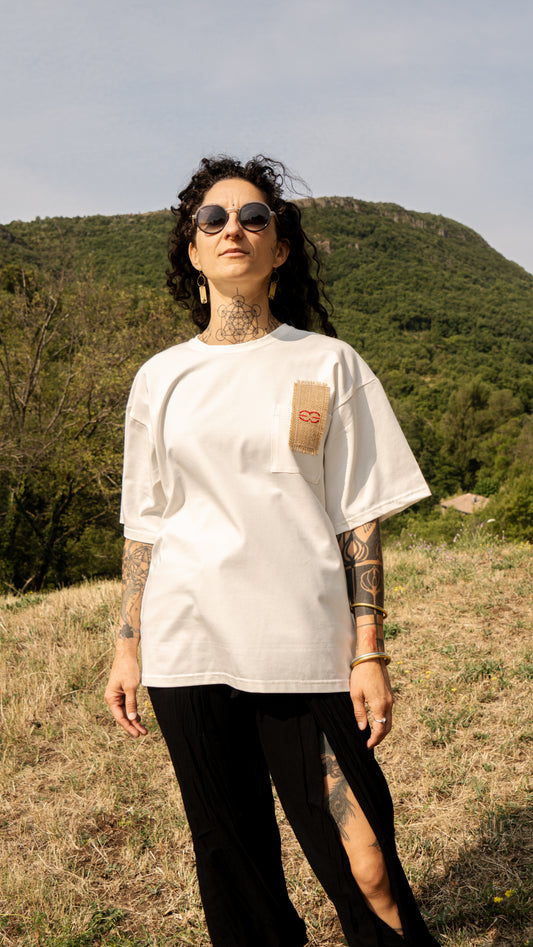 T-shirt SKKARABE.E Blanc UNI.