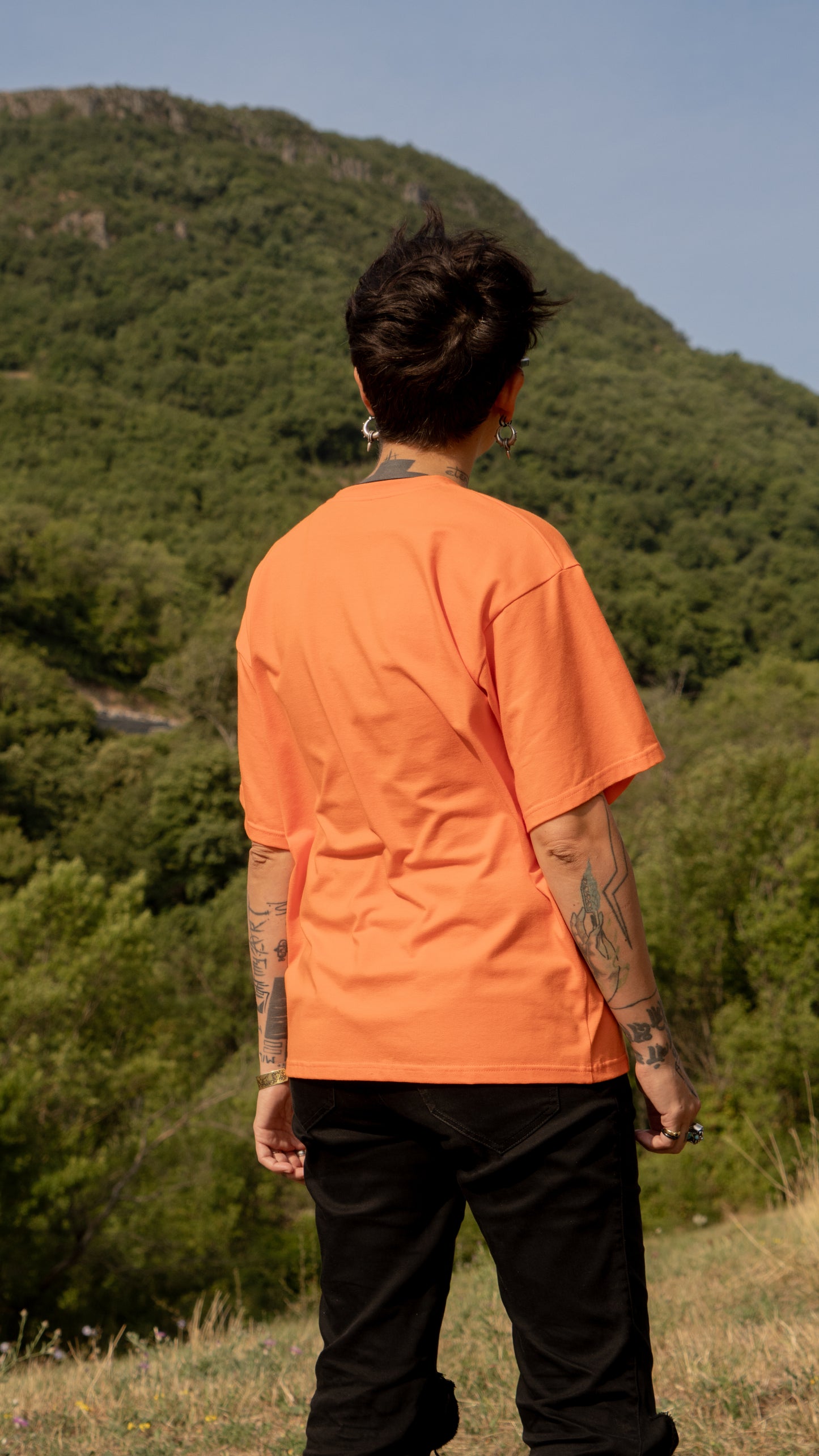 T-shirt SKKARABE.E Orange Uni.