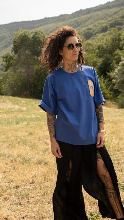 T-shirt SKKARABE.E Bleu UNI.